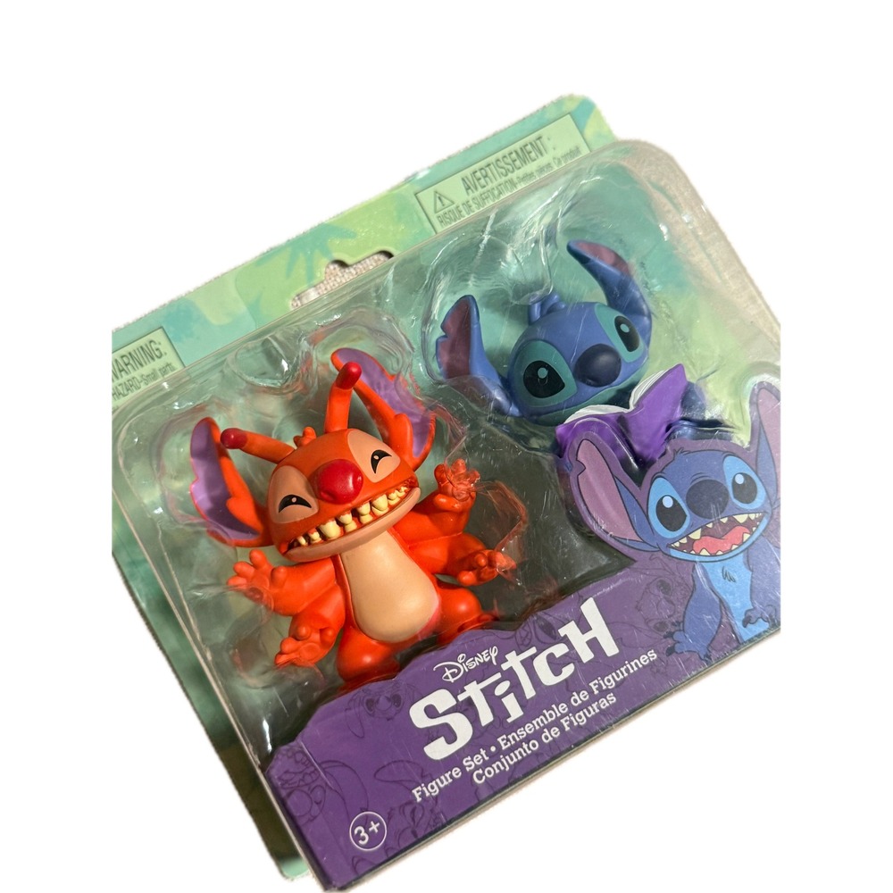 Disney Lilo & Stitch 3-Figure Set – Leroy & Stitch – New